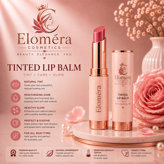 Eloméra Tinted Lip Balm  Tint, Hydrate & Glow