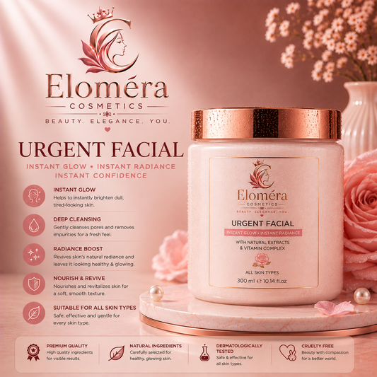 Eloméra Urgent Facial  Instant Glow, Radiance & Nourishing Care