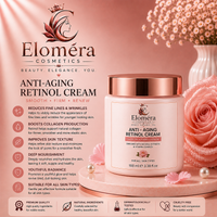 Eloméra Anti-Aging Retinol Cream Smooth, Firm & Renew | Retinol & Vitamin Complex | 100ml